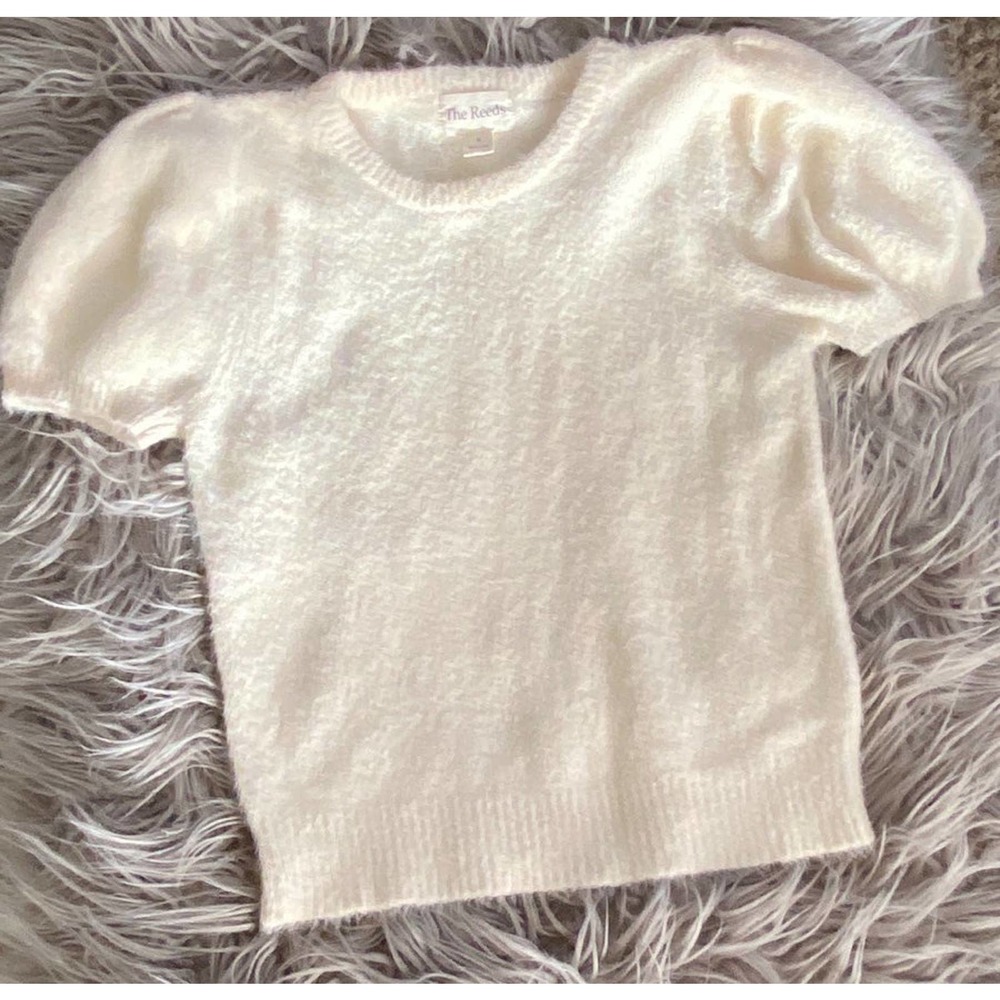 The Reeds J.Crew Puff Short Sleeve Sweater Size Small
